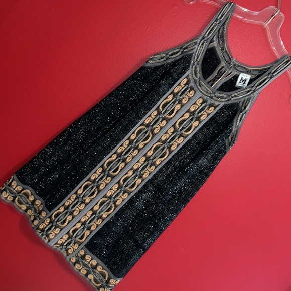 M Missoni Sleeveless Lurex Knit Shift Dress Sz 6 - Picture 9 of 9